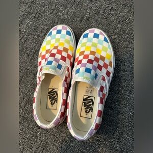 Checkered Vans